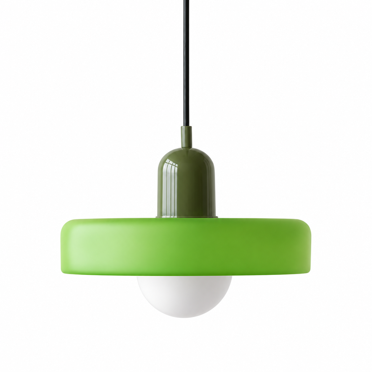 Bauhaus Ring Shade Glass Pendant Light
