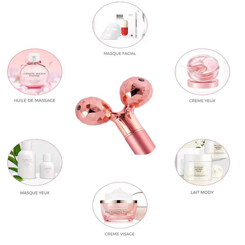 Face Massage Roller with 5 Functions