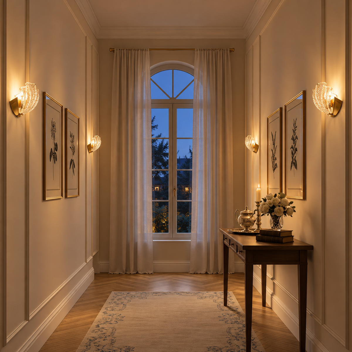 Made for corridors and narrow walls