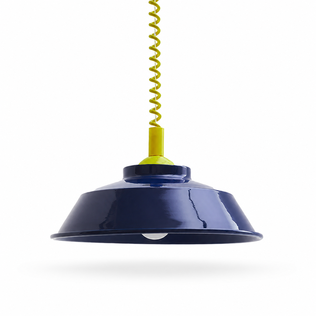 Glossy Metal Pendant Light