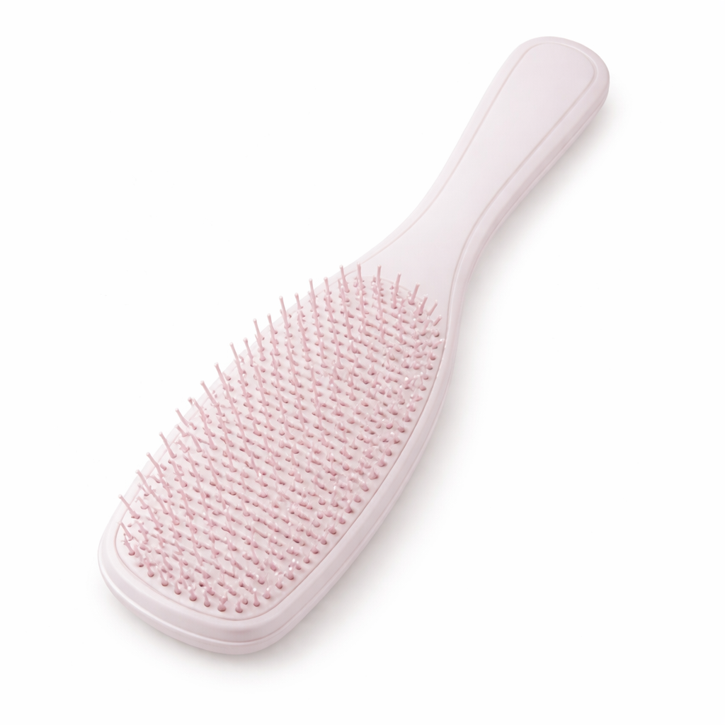 Ventilated paddle hair brush