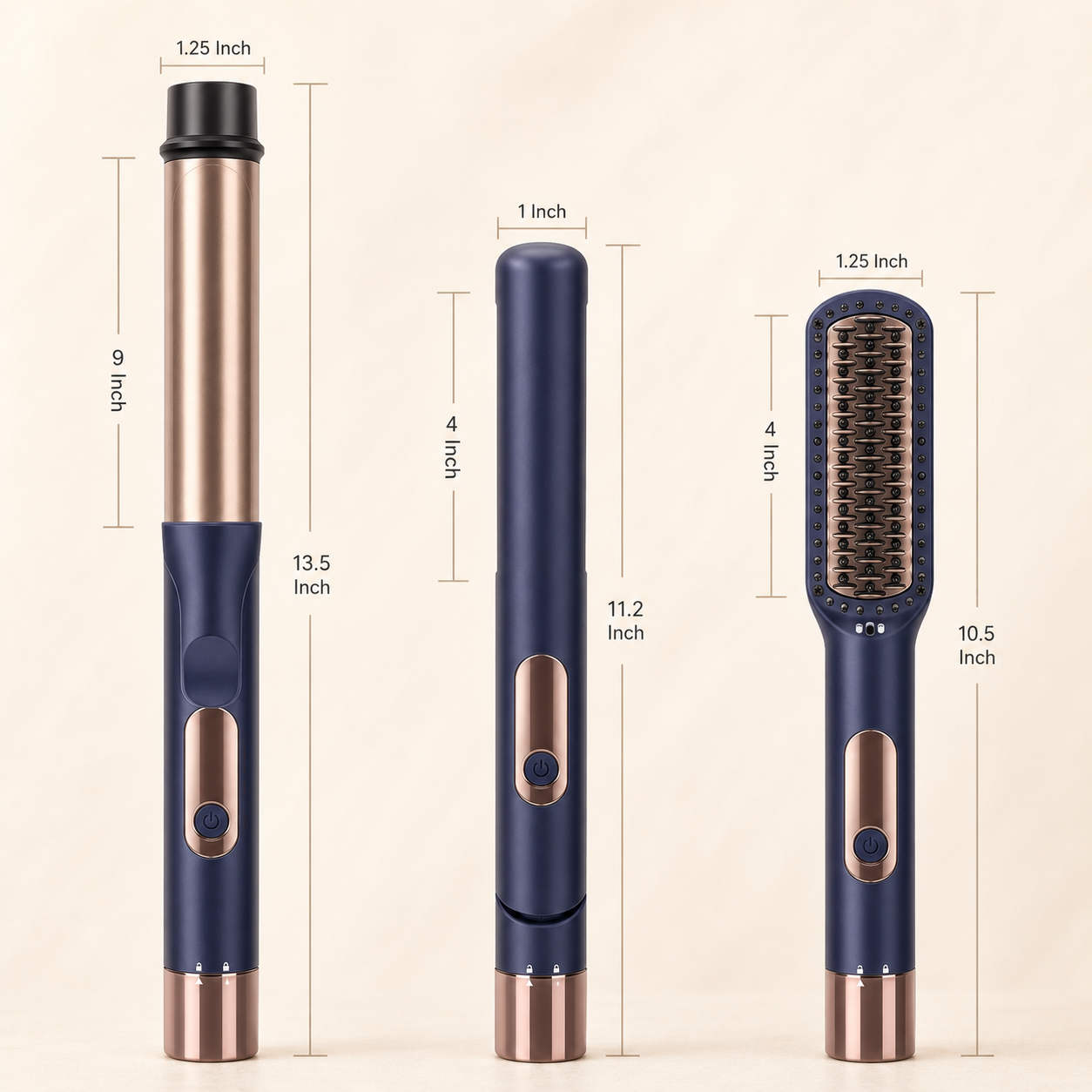 3-in-1 Hair Styling Tool Set