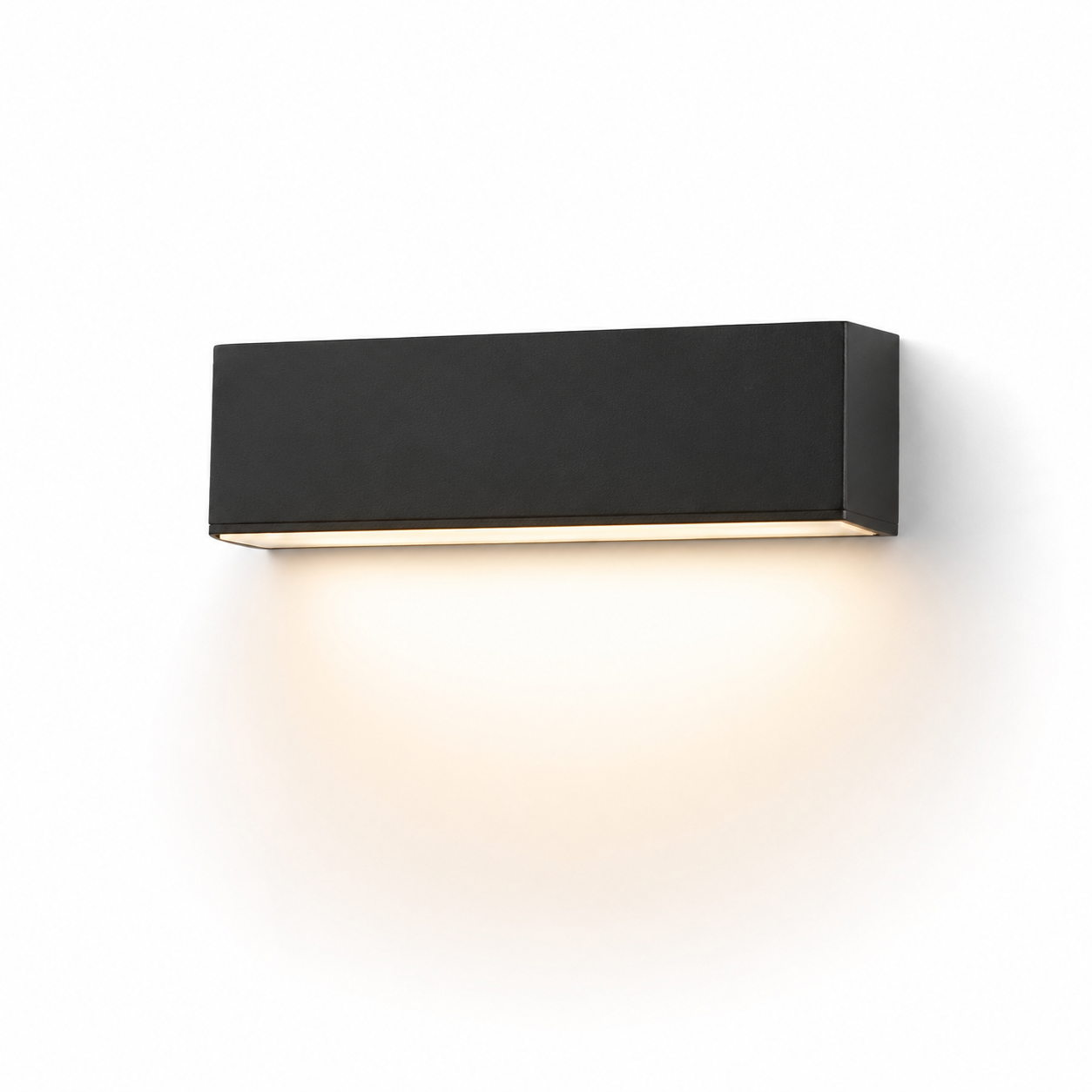 Outdoor Solar Wall Light with Downward Lighting