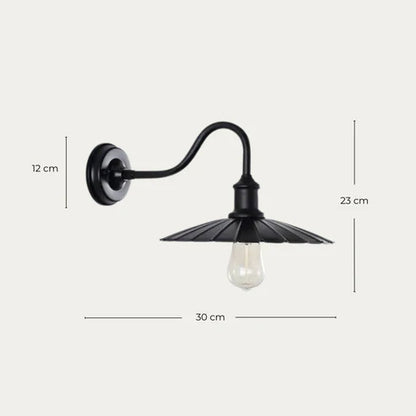 Outdoor Gooseneck Barn Wall Light