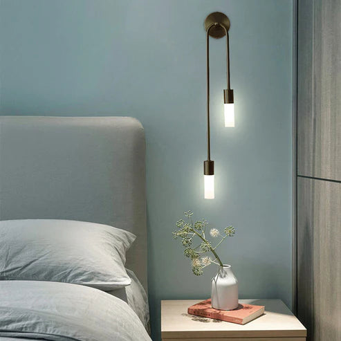Modern Double Tube Wall Sconce