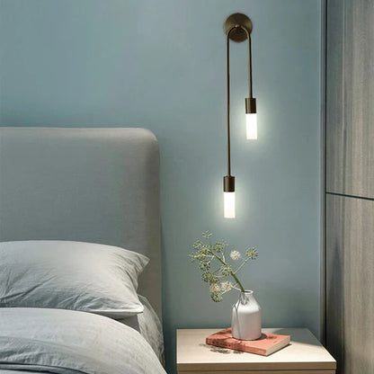 Modern Double Tube Wall Sconce