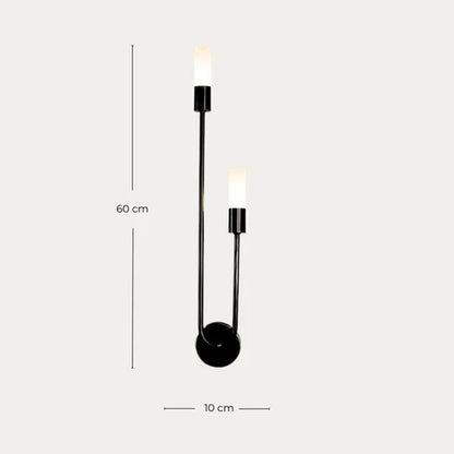Modern Double Tube Wall Sconce