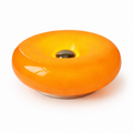 Bauhaus Style Glass Donut Table Lamp