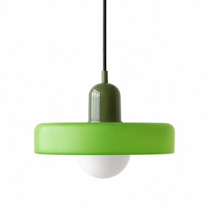 Bauhaus Ring Shade Glass Pendant Light
