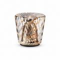 Battery-Operated Diamond Crystal Table Lamp