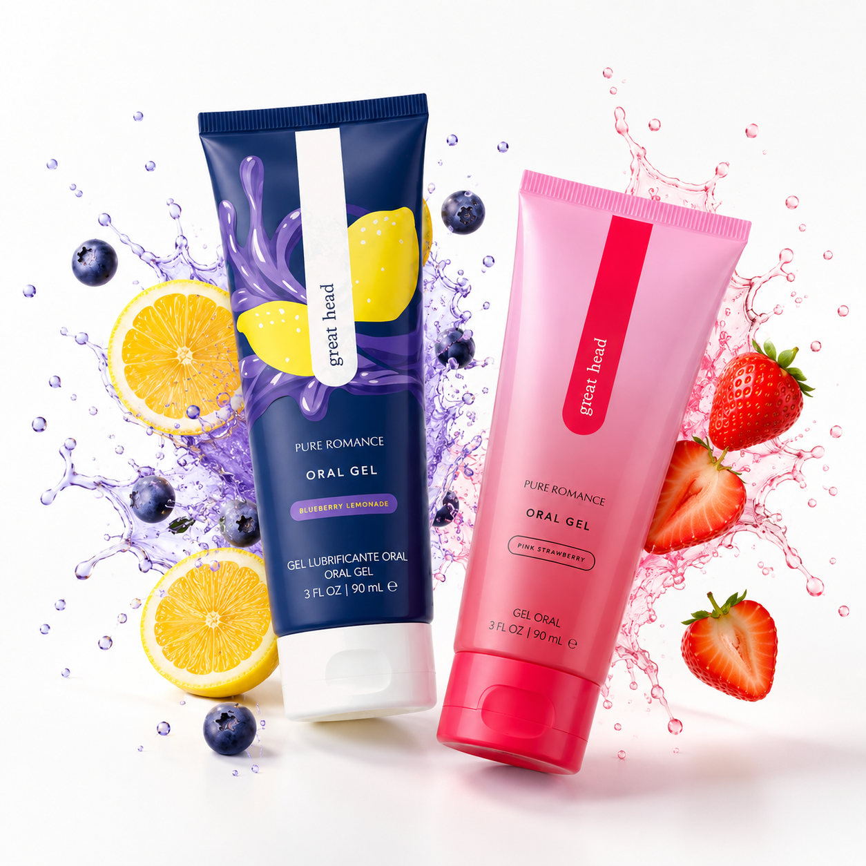 Flavored Oral Lubricant Gel