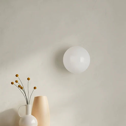 LED globe wall light
