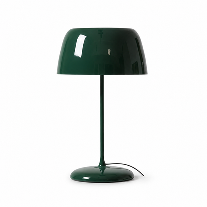 Metal Table Lamp with Dome Shade
