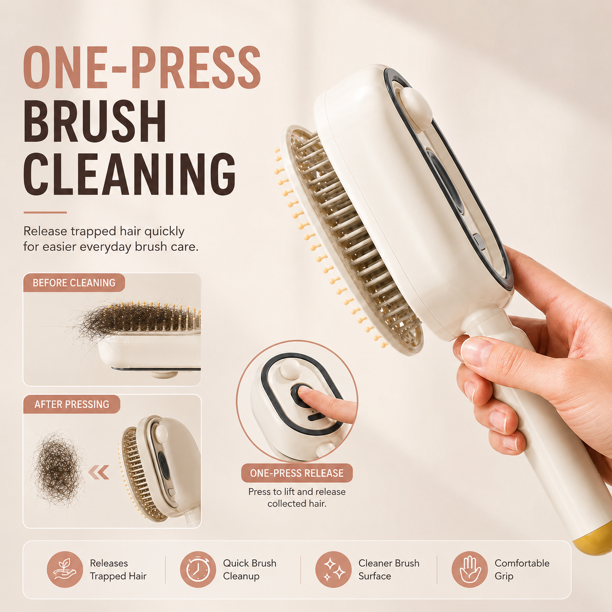Rechargeable Spray Hair Comb