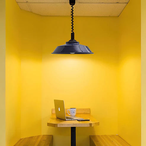 Glossy Metal Pendant Light