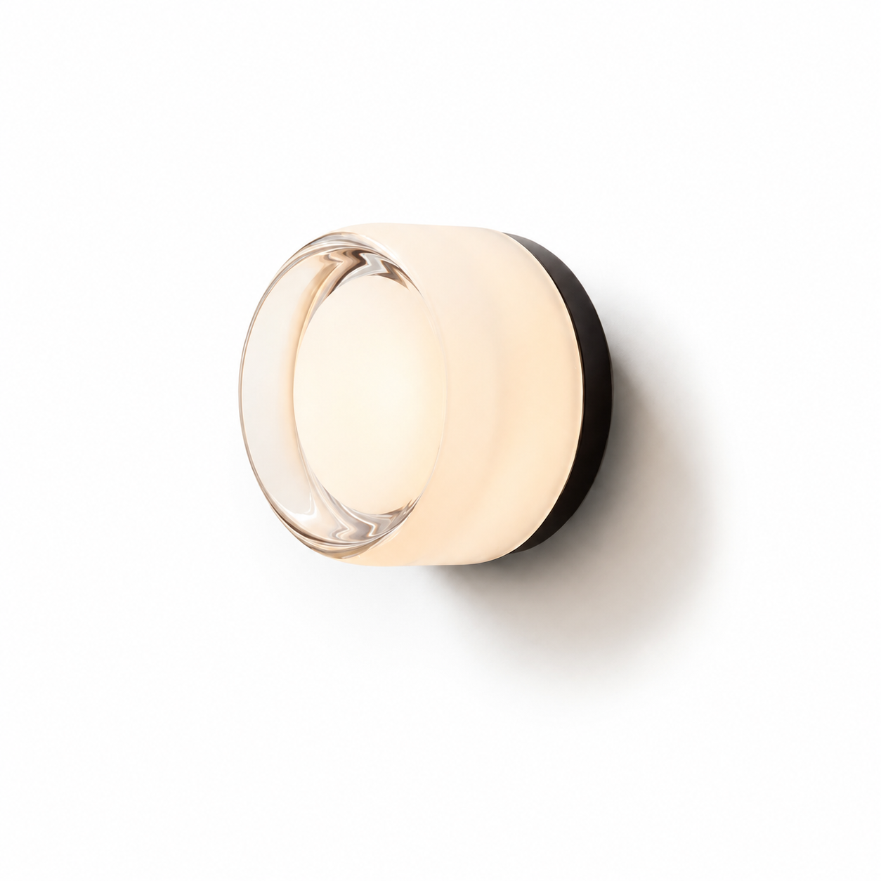 amber shade wall lamp

