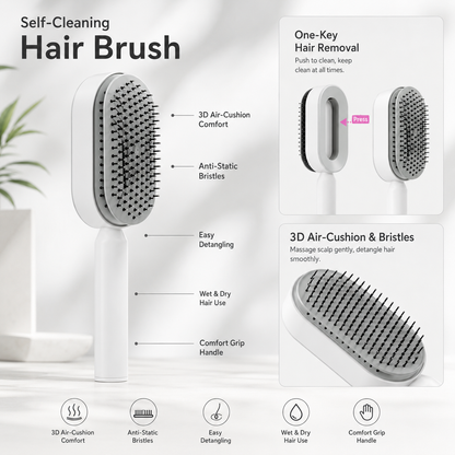 anti static detangling brush