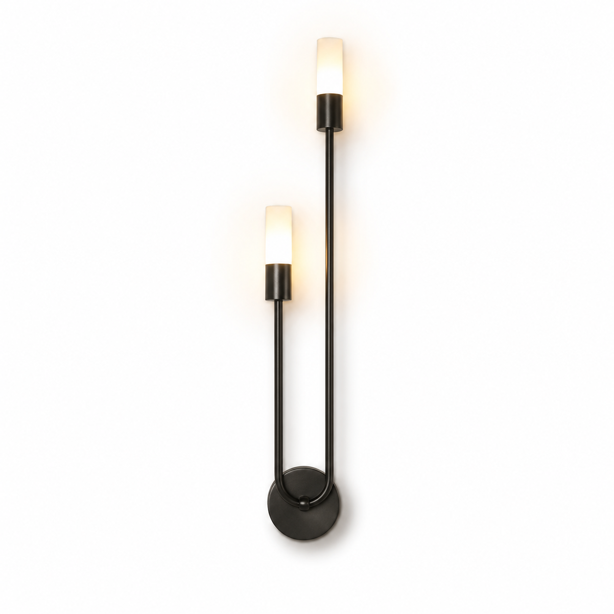 Modern Double Tube Wall Sconce