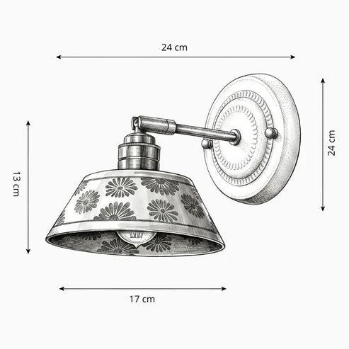 bedroom ceramic wall sconce
