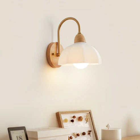 bedroom flower wall lamp
