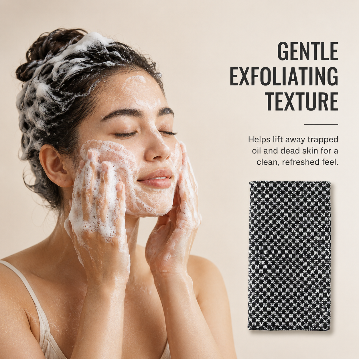 body exfoliating wash cloth