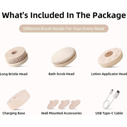 Body Brush Back Scrubber for Shower