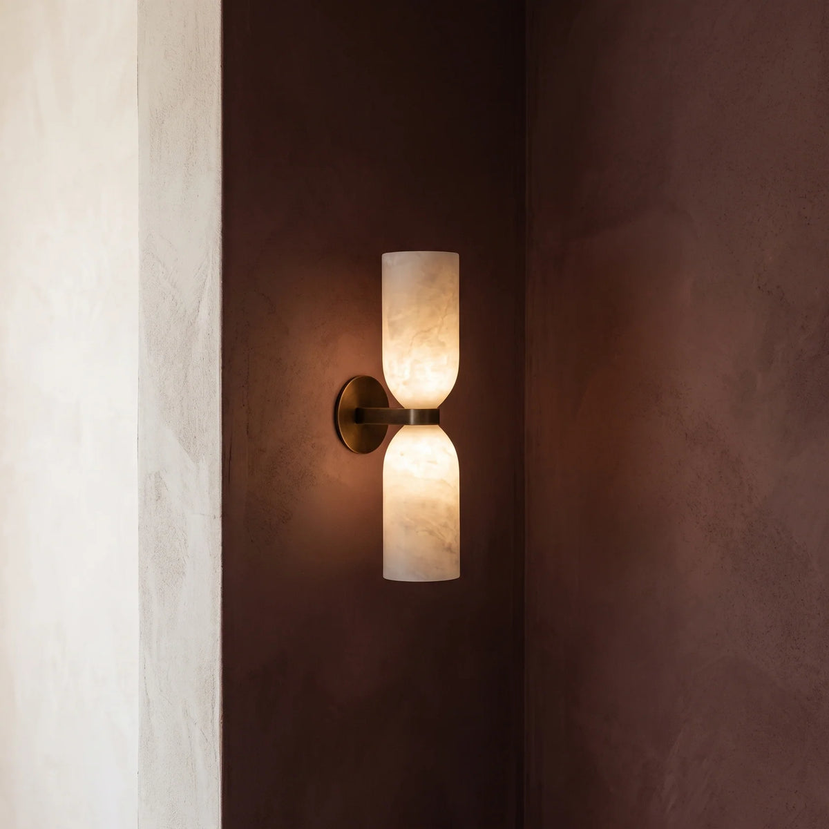 bronze wall sconce