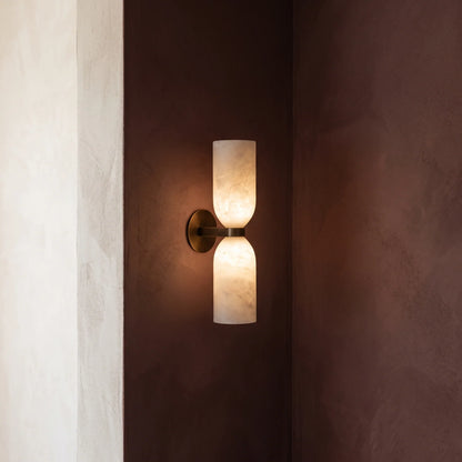 bronze wall sconce