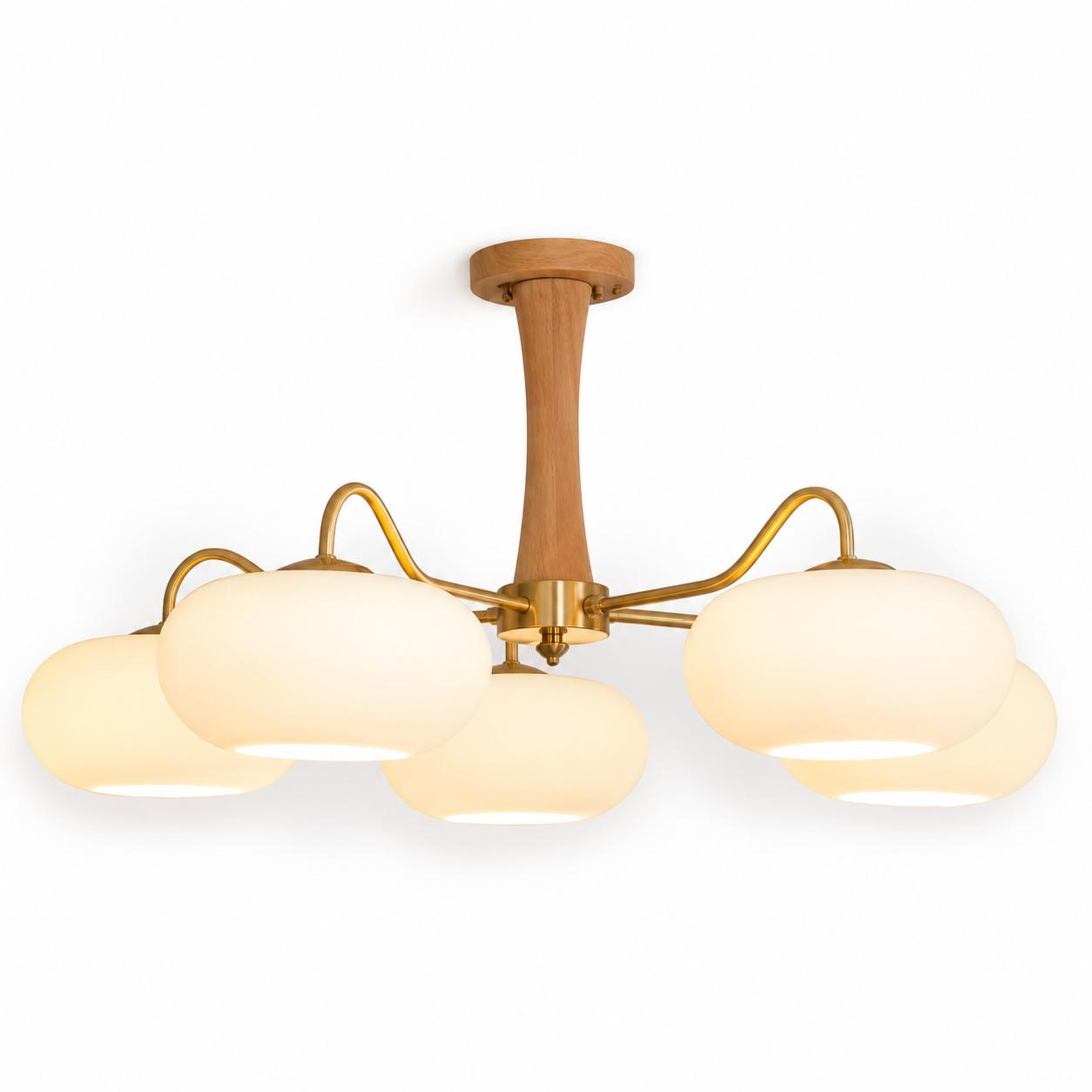 curved-arm-ceiling-lighting
