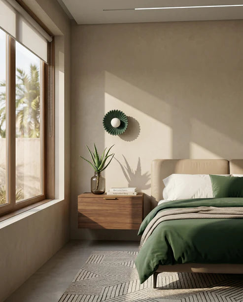 decorative ceramic wall light
