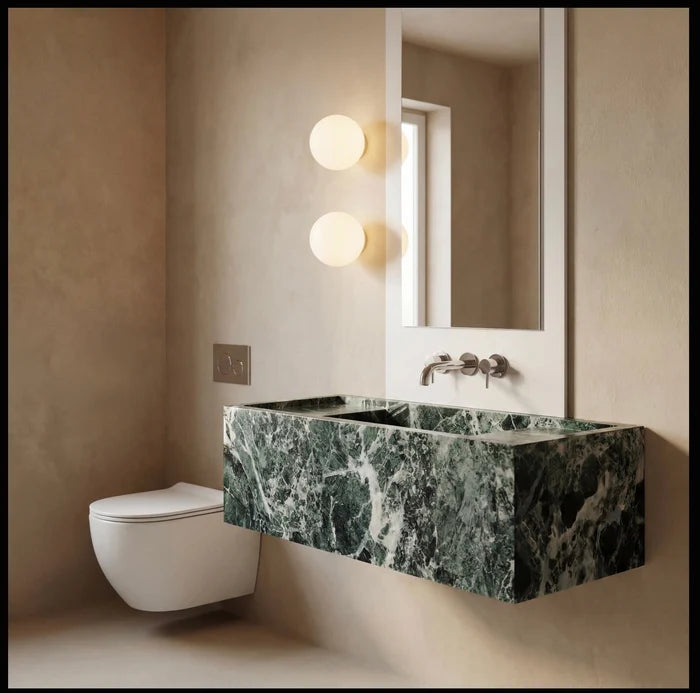 Round Glass Globe LED Wall Sconce