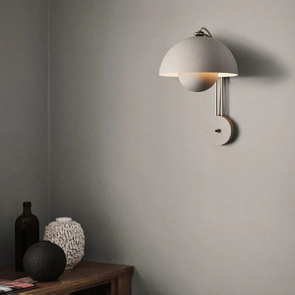 flowerpot style wall lamp
