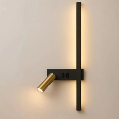 gold tone reading spotlight