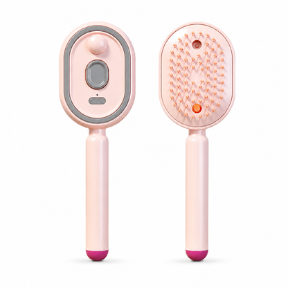 hair care comb with mist