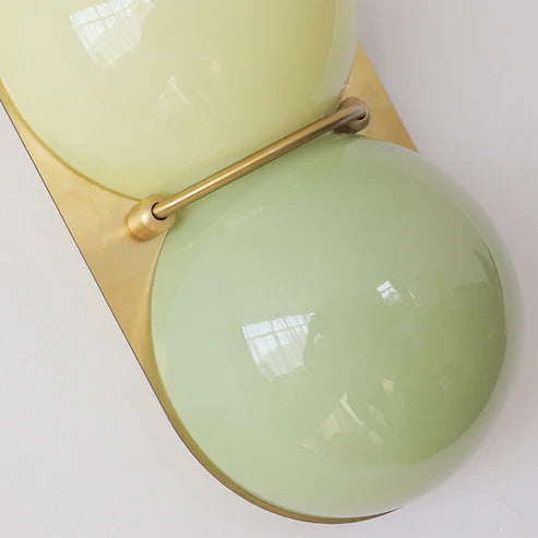 hallway globe wall sconce
