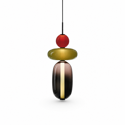 layered-glass-ceiling-light
