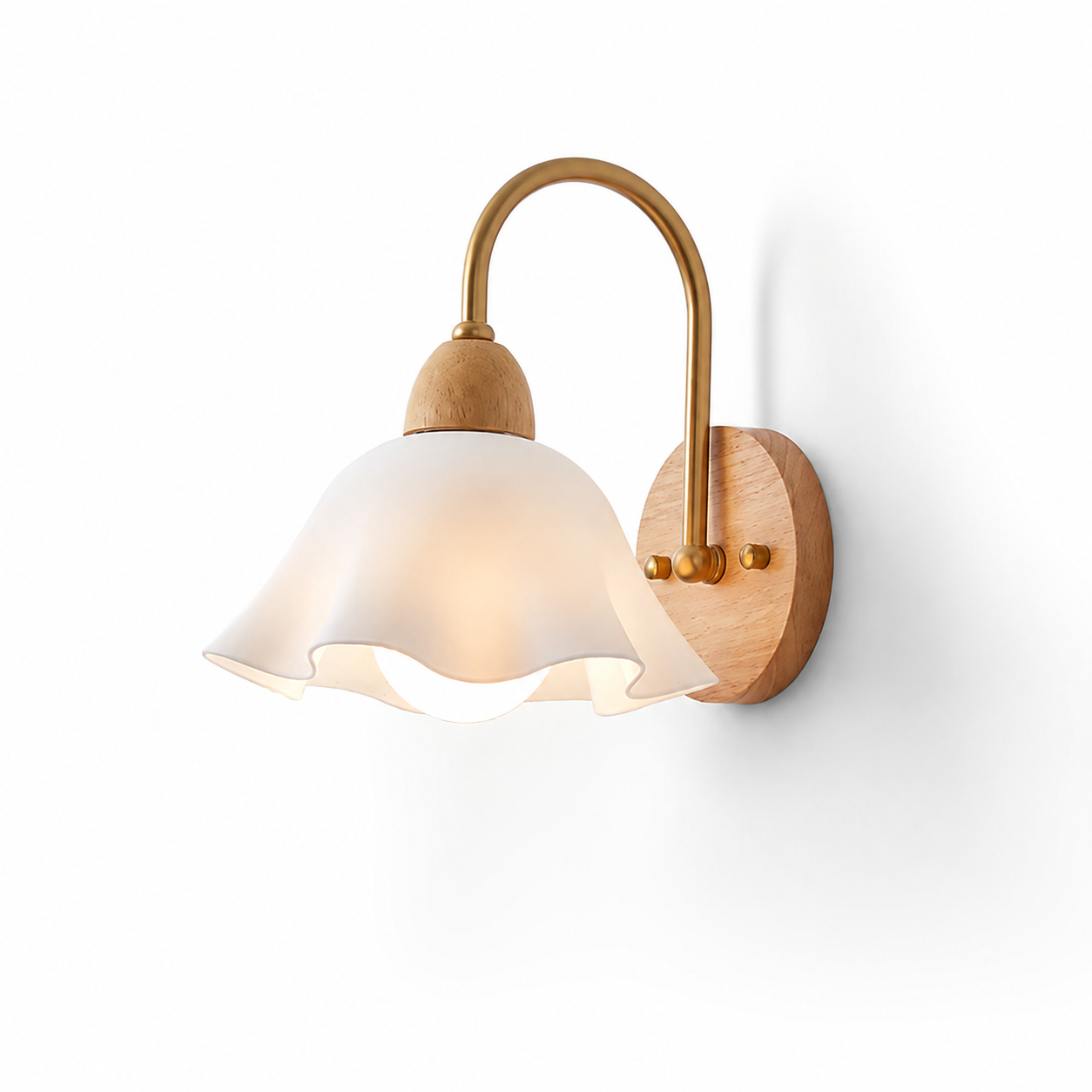 living room flower wall lamp
