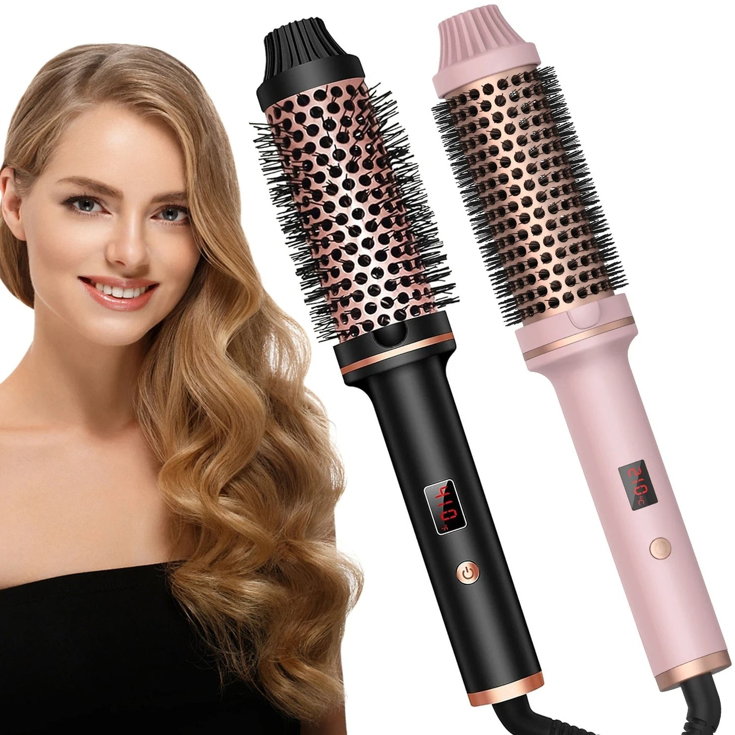 Hot air brush styler