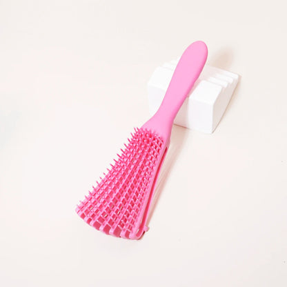 Slim paddle hair brush