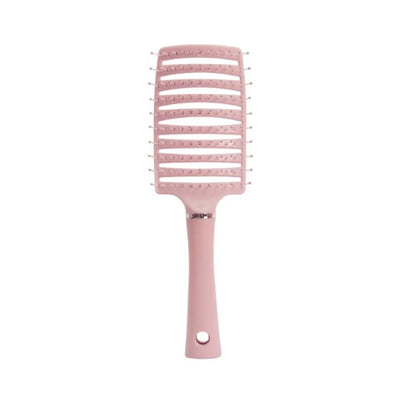 Ventilated paddle hair brush