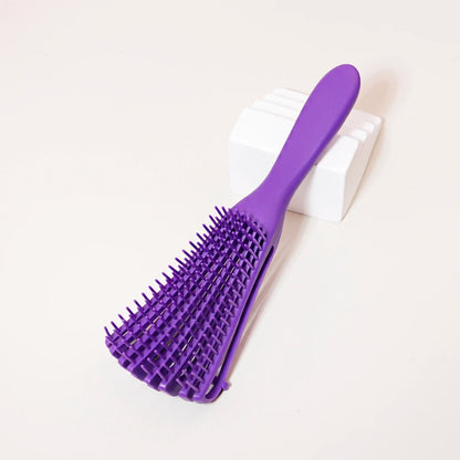 Slim paddle hair brush