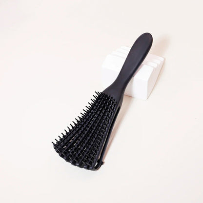Slim paddle hair brush
