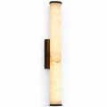 Marble Effect Tube LED Wall Sconce