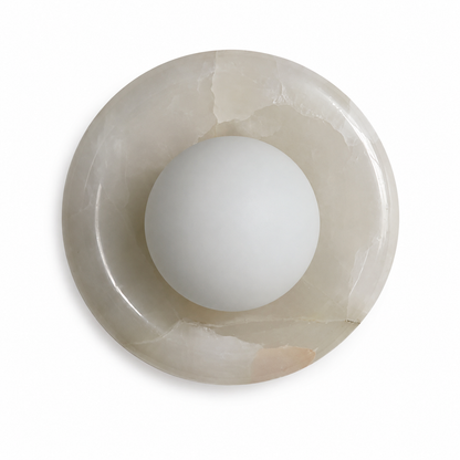 modern marble wall light
