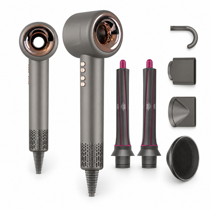 multi attachment hair styler