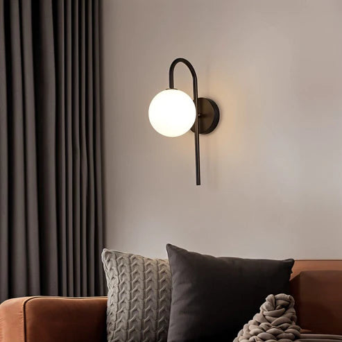 Globe Wall Lamp