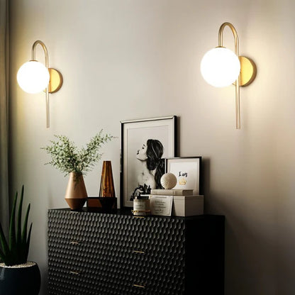 Globe Wall Lamp