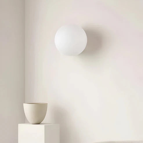 round LED wall lamp
