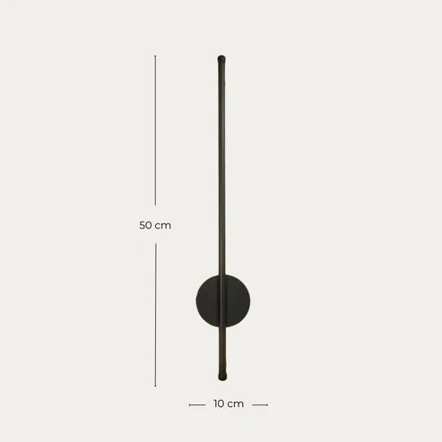round base wall light
