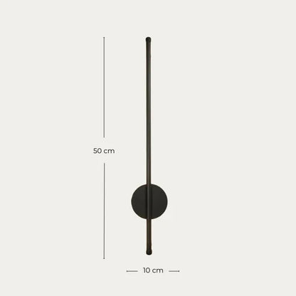 round base wall light
